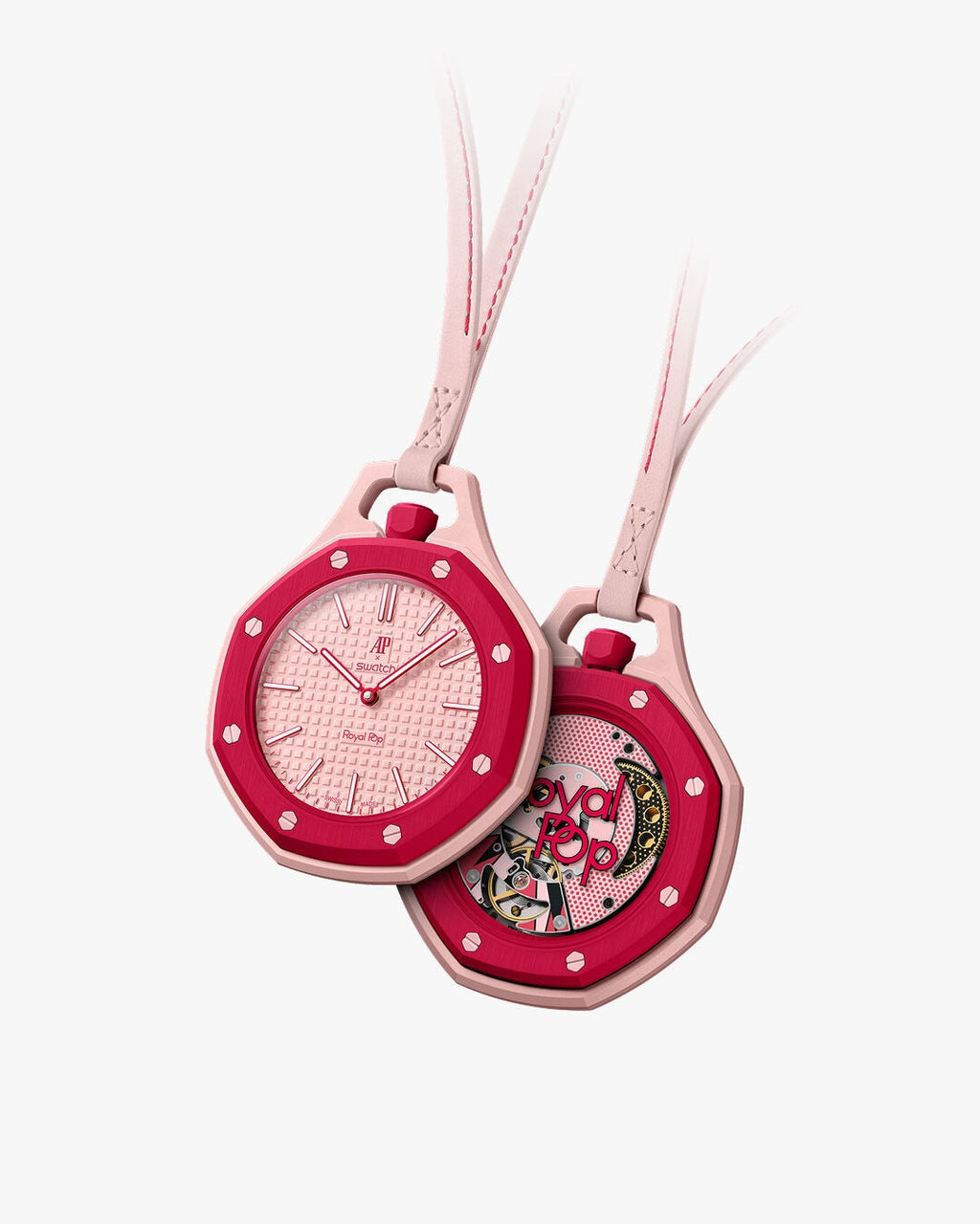 Orologio Royal Pop Otto Rosso — Audemars Piguet × Swatch · Rosso