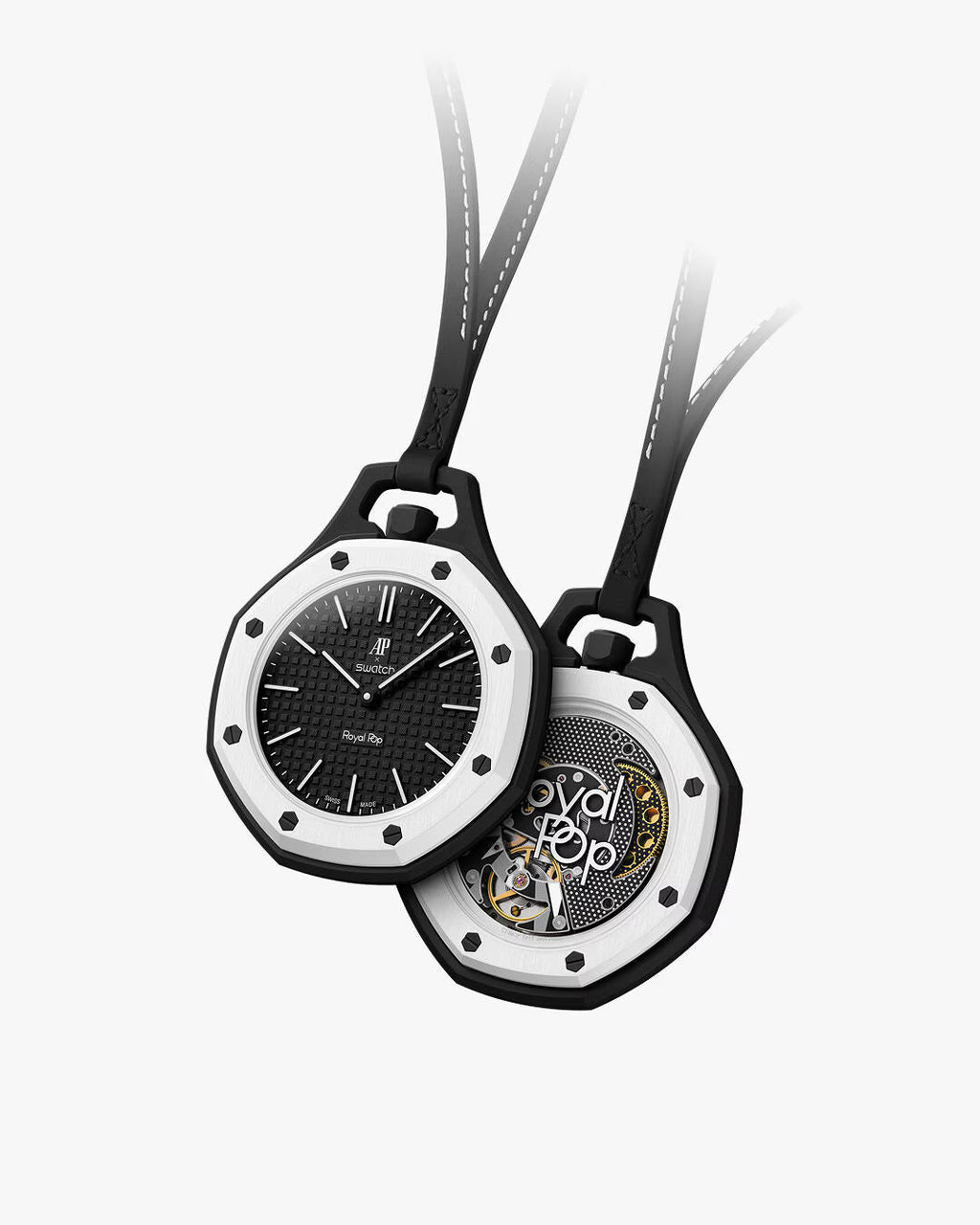 Orologio Royal Pop Ocho Negro — Audemars Piguet × Swatch · Nero