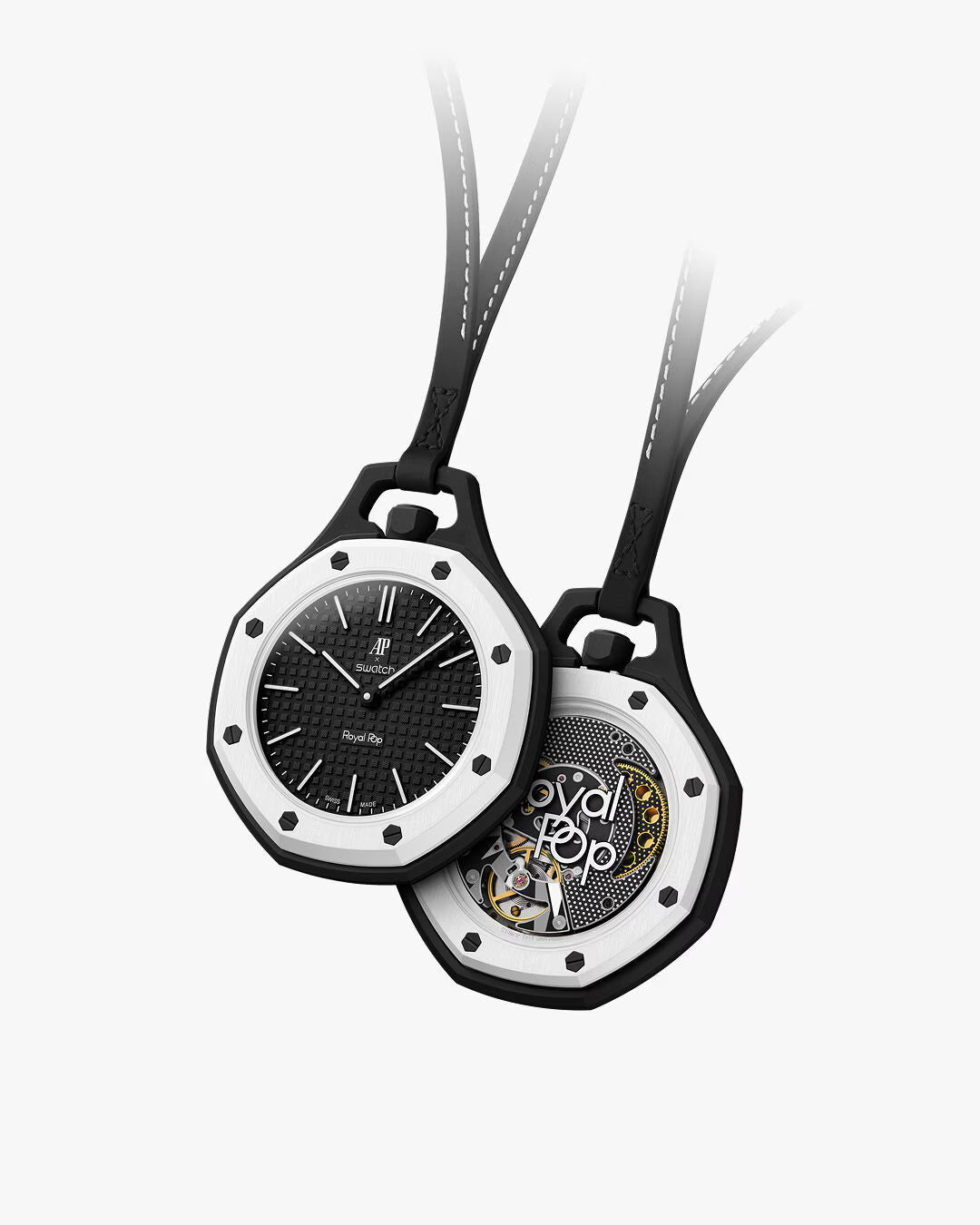 Orologio Royal Pop Ocho Negro — Audemars Piguet × Swatch · Nero
