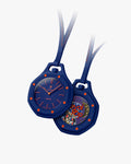 Orologio Royal Pop Orenji Hachi — Audemars Piguet × Swatch · Blu Navy/Arancione