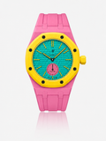Cinturino + Cassa Royal Pop Pink Eight · Rosa — per Swatch × AP | OTTAVO
