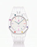 Cinturino + Cassa Royal Pop Huit Blanc · Bianco — per Swatch × AP | OTTAVO